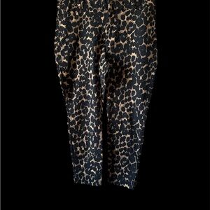 GAP Brown and Black Slim City Crop Pants